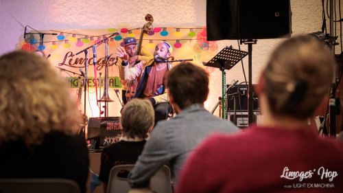 Limoges'Hop festival 2022

Partage libre avec le crédit et la citation (@lightexmachina) de l'auteur pour tout usage non promotionnel ou commercial.

© Alexandre - LIGHT EX MACHINA 2022, tous droits réservés.